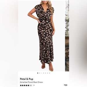 Petal & Pup Amarlee Floral Maxie Dress